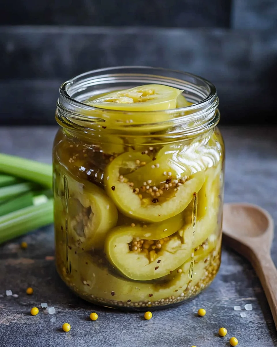 Easy Pickled Banana Peppers