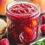 Easy Raspberry Peach Jam