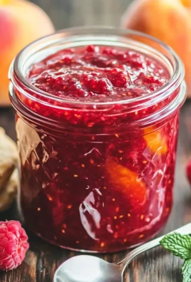 Easy Raspberry Peach Jam