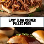 Easy Slow Cooker Pulled Pork 21 Pinterest Hidden Image