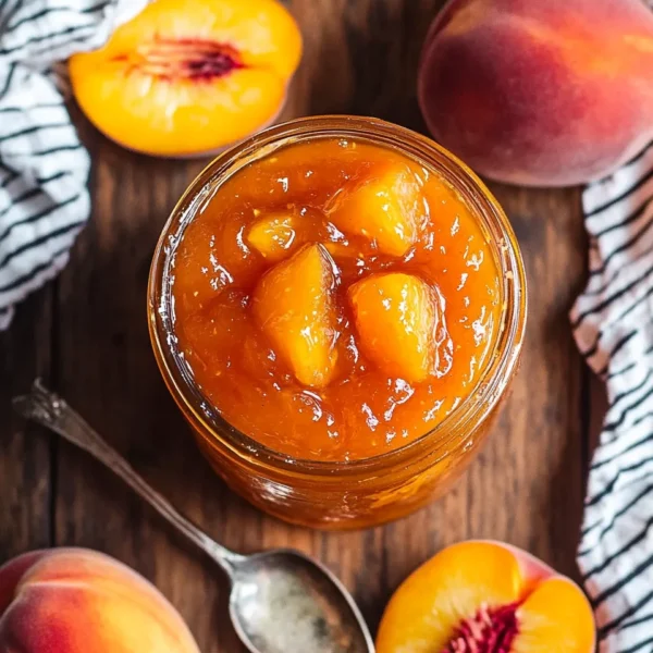 French Peach Jam Recipe