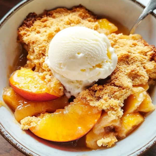 Fresh Peach Cobbler