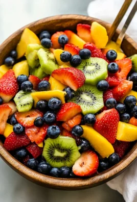 Fruit Salad with Honey Lime Dressing