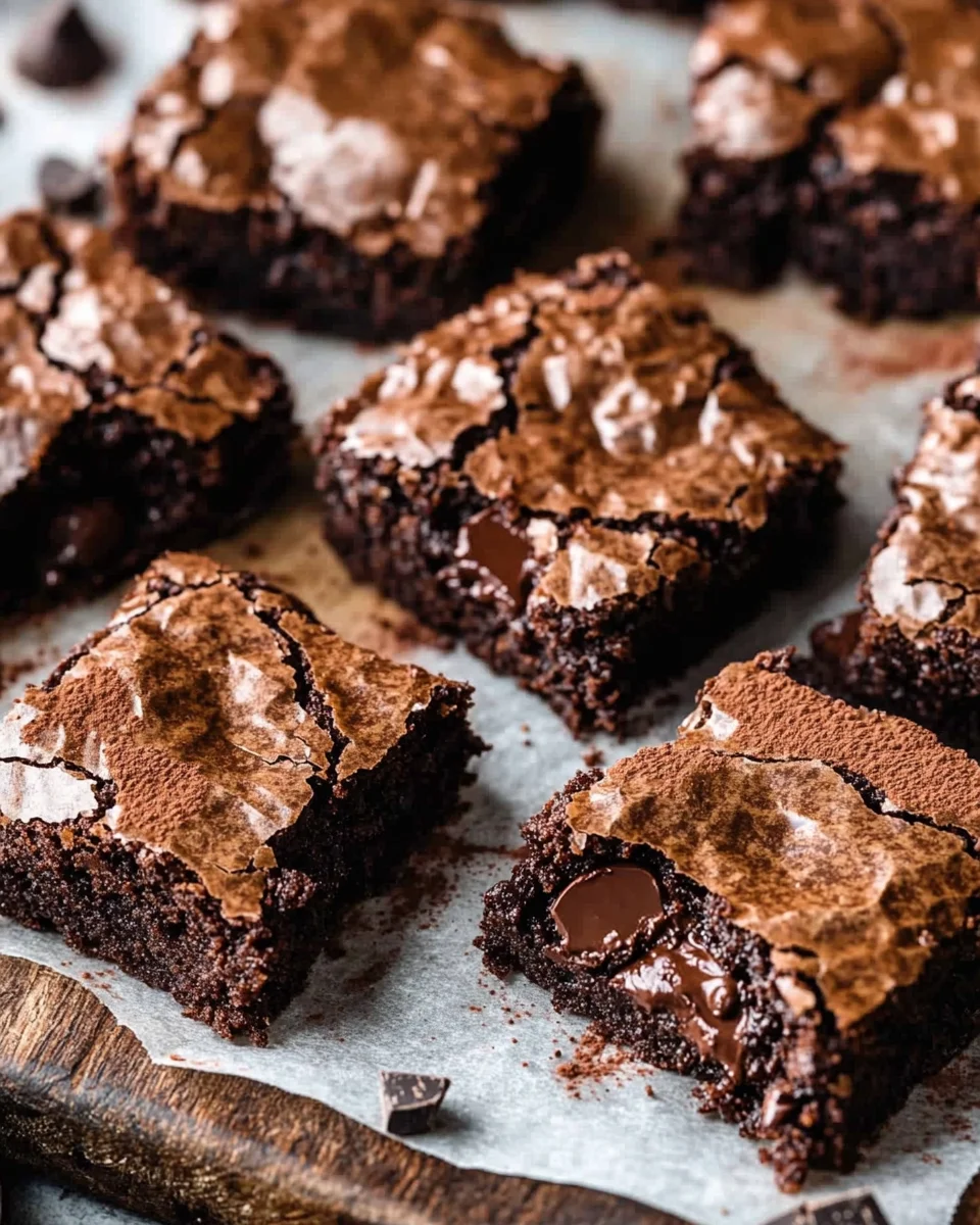 Fudgy Chewy Browkies (Brookies) 25 Fudgy
