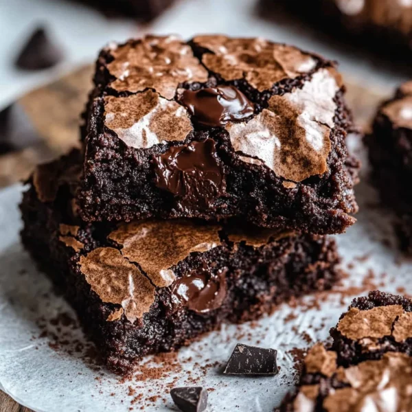 Fudgy Chewy Browkies (Brookies)