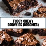 Fudgy Chewy Browkies (Brookies) 23 Pinterest Hidden Image