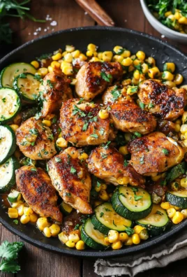 Garlic Butter Chicken with Zucchini and Corn - One-Pan, 30-Minute Meal 22 Garlic Butter Chicken with Zucchini and Corn - One-Pan, 30-Minute Meal