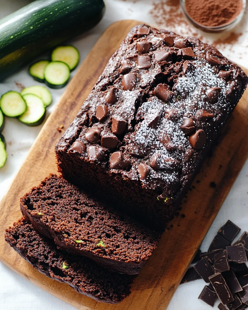Gluten-Free Chocolate Zucchini Bread
