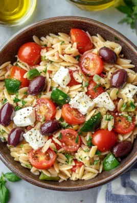 Greek Orzo Pasta Salad 25 Greek Orzo Pasta Salad