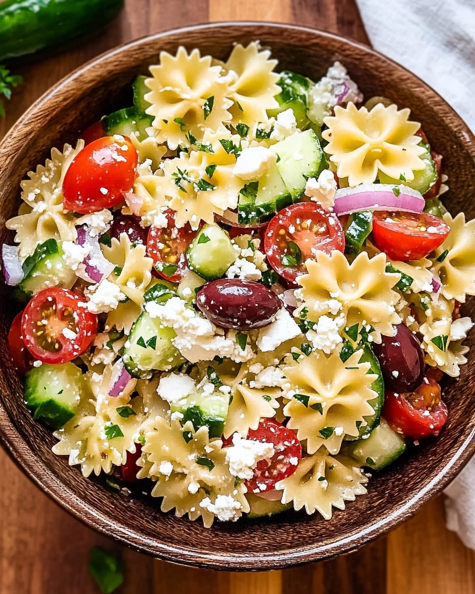 Greek Pasta Salad
