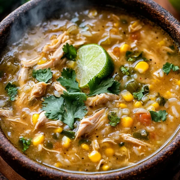 Green Chile Chicken Stew
