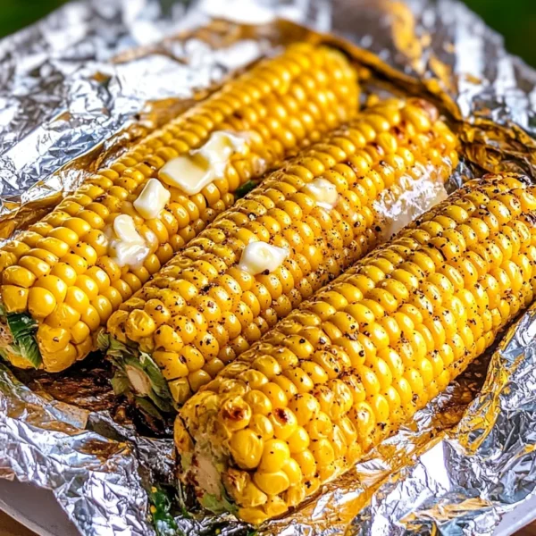 Grilled Corn on the Cob in Foil