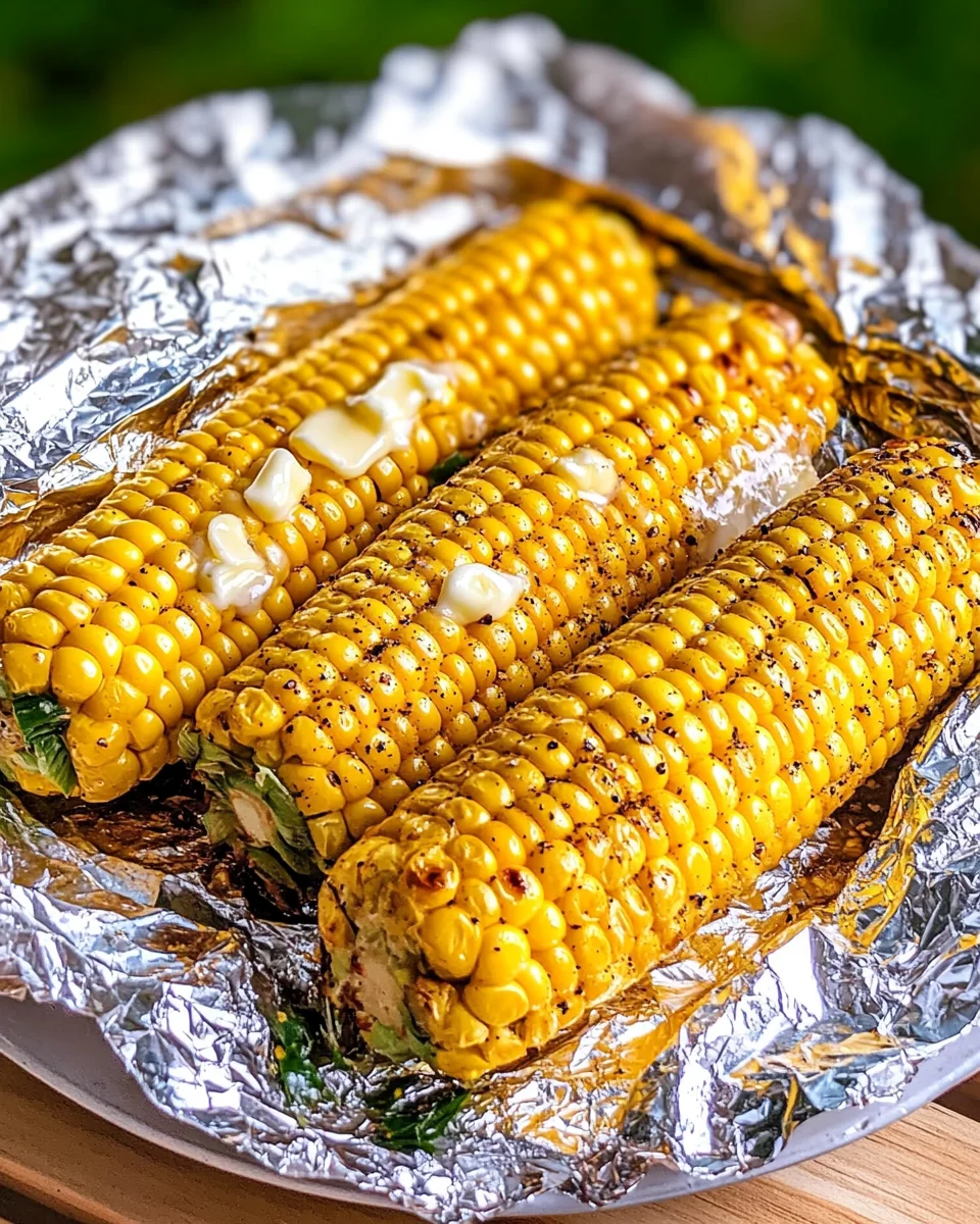 Grilled Corn on the Cob in Foil 21 Grilled Corn on the Cob in Foil