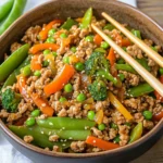 Ground Turkey Teriyaki Stir Fry