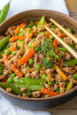 Ground Turkey Teriyaki Stir Fry
