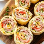 Ham And Turkey Pinwheels