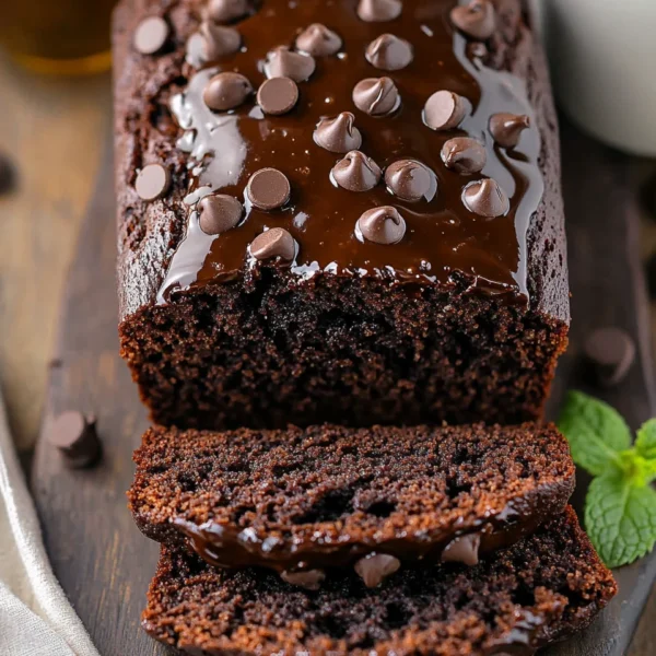 Healthy Chocolate Banana Bread
