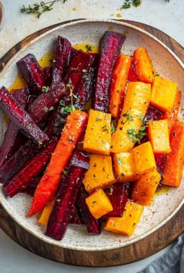 Honey Roasted Beets & Carrots