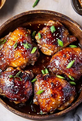 Honey Soy Baked Chicken Thighs