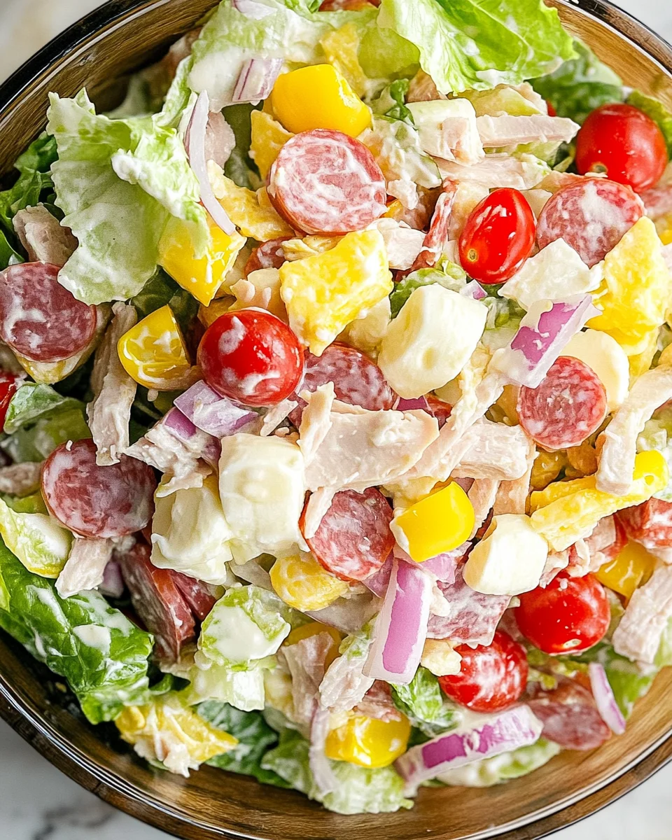 Italian Grinder Salad