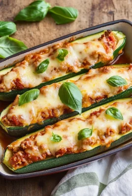 Keto Chicken Parmesan Zucchini Boats (Easy & Healthy!)
