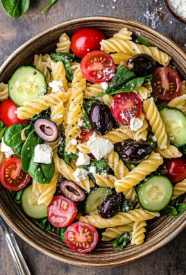 Mediterranean Pasta Salad 26 Mediterranean Pasta Salad