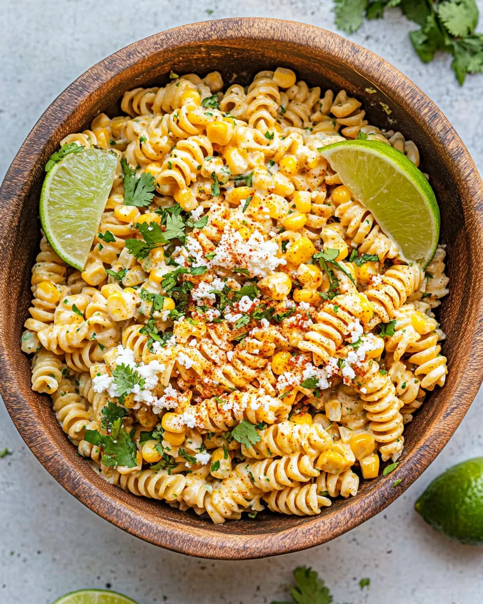Mexican Street Corn Pasta Salad 18 Mexican