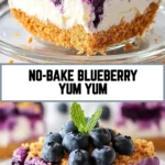 No-Bake Blueberry Yum Yum 17 Pinterest Hidden Image