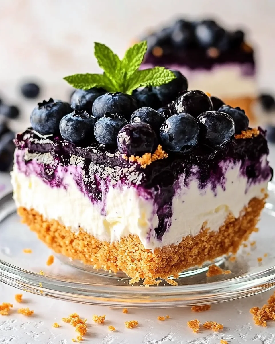 No-Bake Blueberry Yum Yum 22 No-Bake Blueberry Yum Yum
