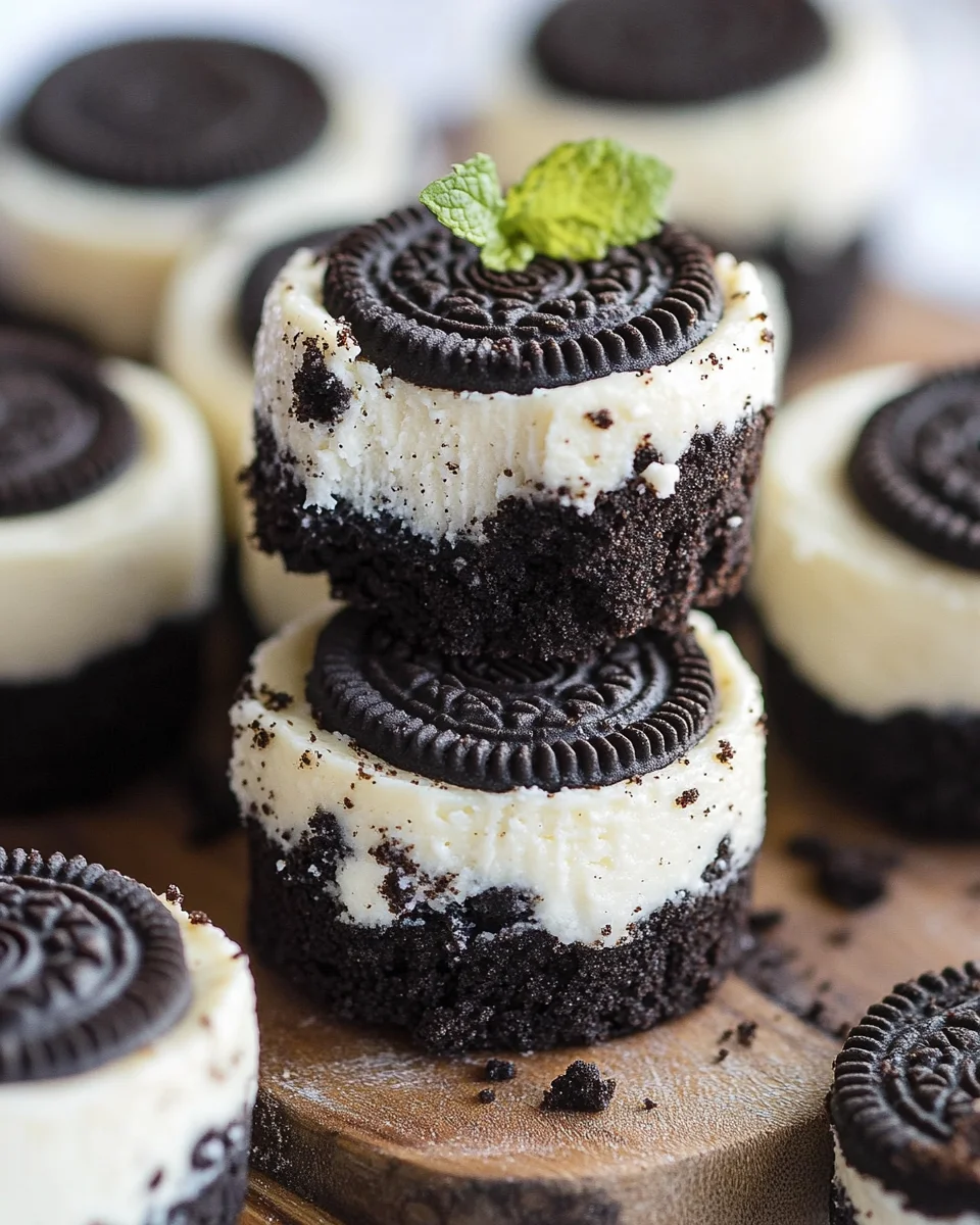 Oreo Cheesecake Bites 17 Oreo