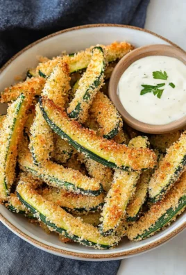 Parmesan Zucchini Fries