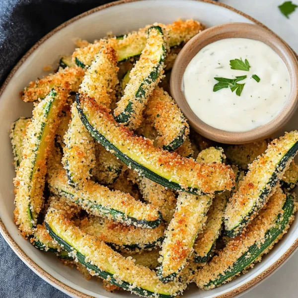 Parmesan Zucchini Fries