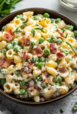 Pea Pasta Salad