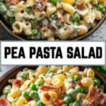 Pea Pasta Salad 17 Pinterest Hidden Image