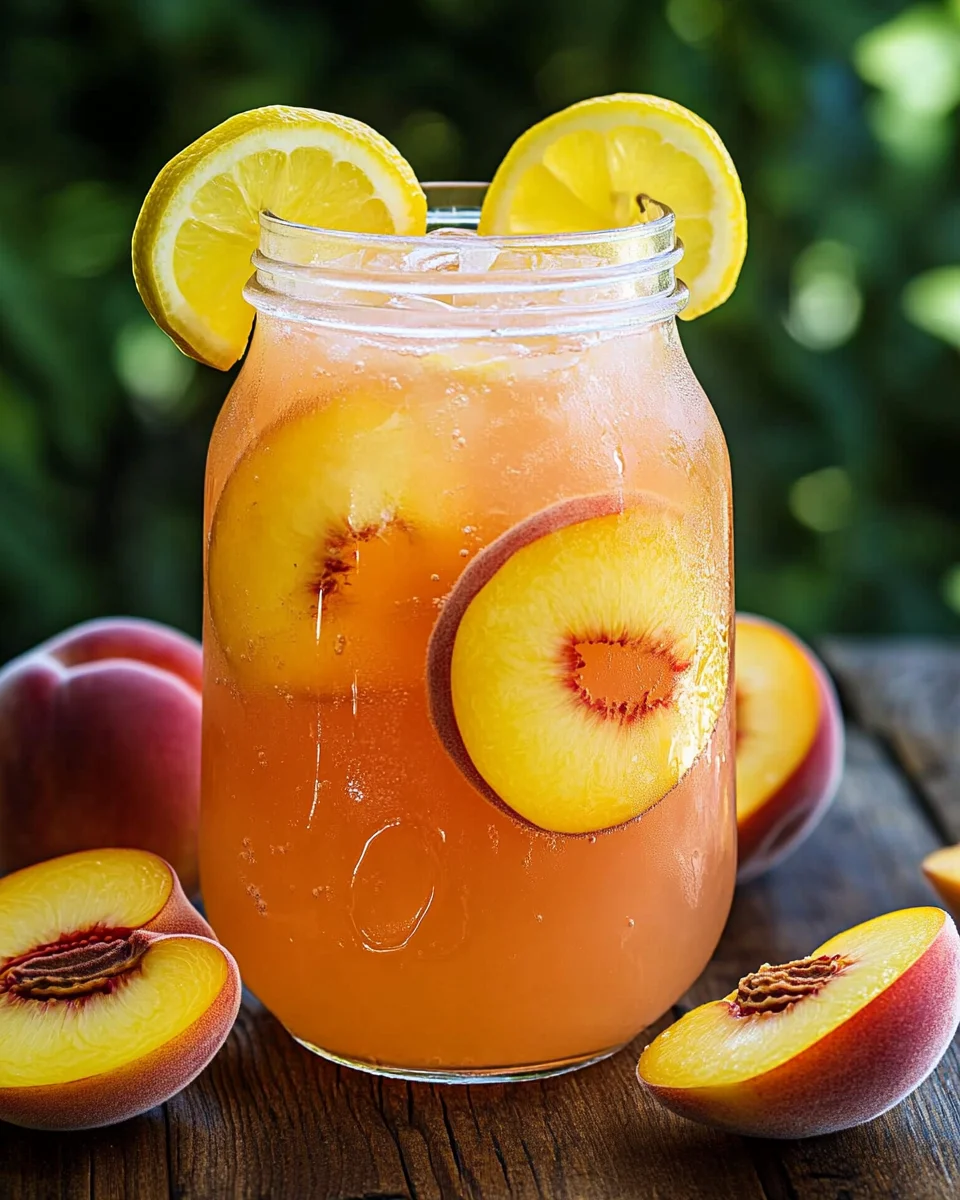 Peach Lemonade Recipe