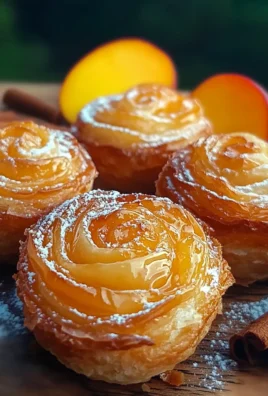 Peach Pie Cruffins Recipe