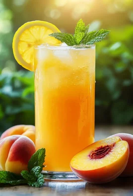Refreshing Peach Lemonade