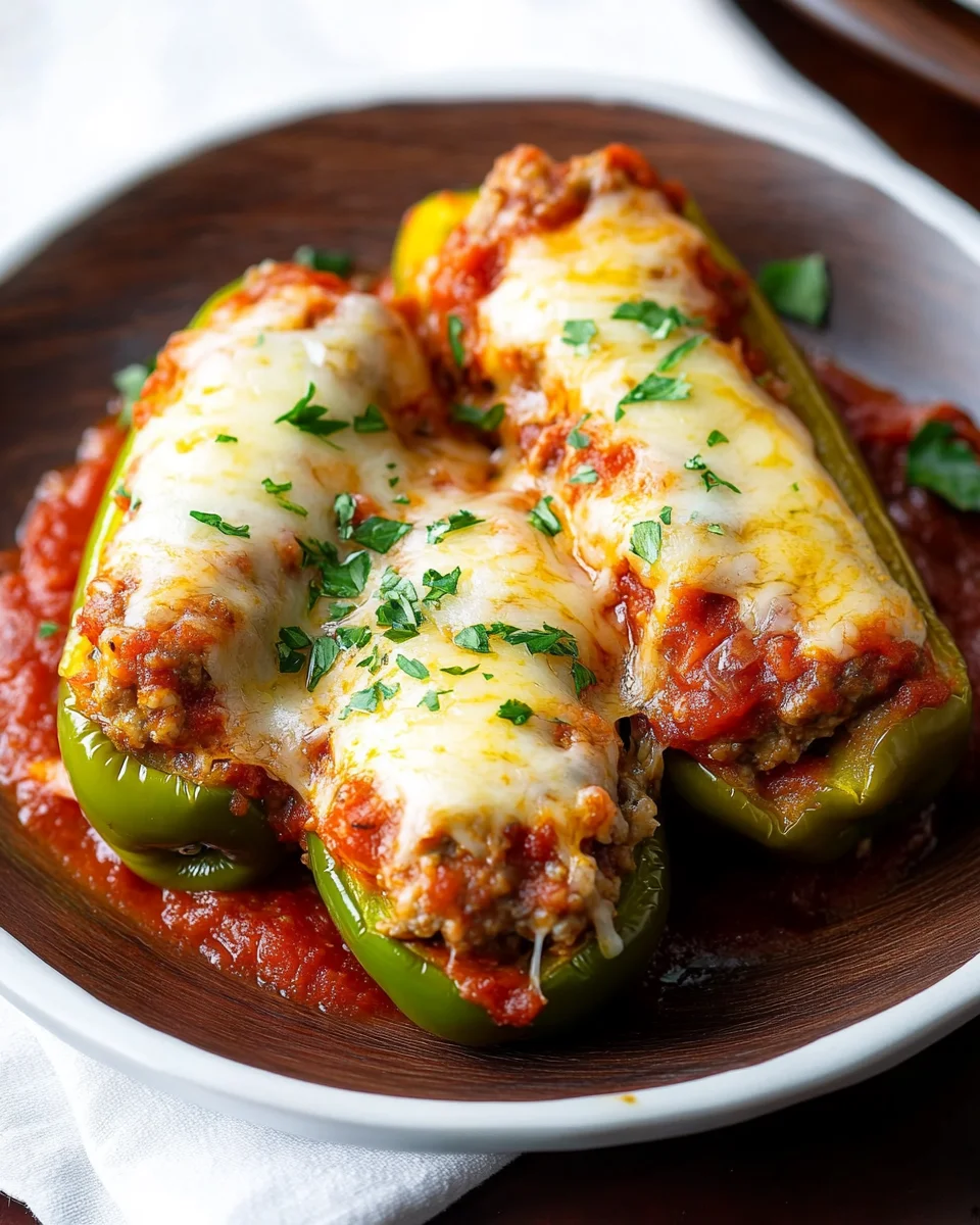 Sausage Stuffed Banana Peppers Recipe