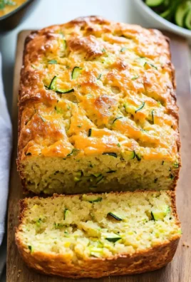 Savory Zucchini Cheddar Quick Bread