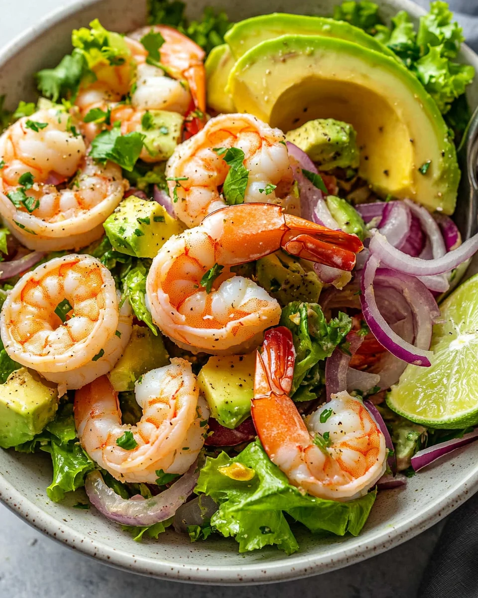 Shrimp Avocado Salad