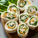 Smoked Turkey Pinwheels with fresh Herb Cream Cheese