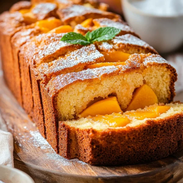 Southern Peach Bread