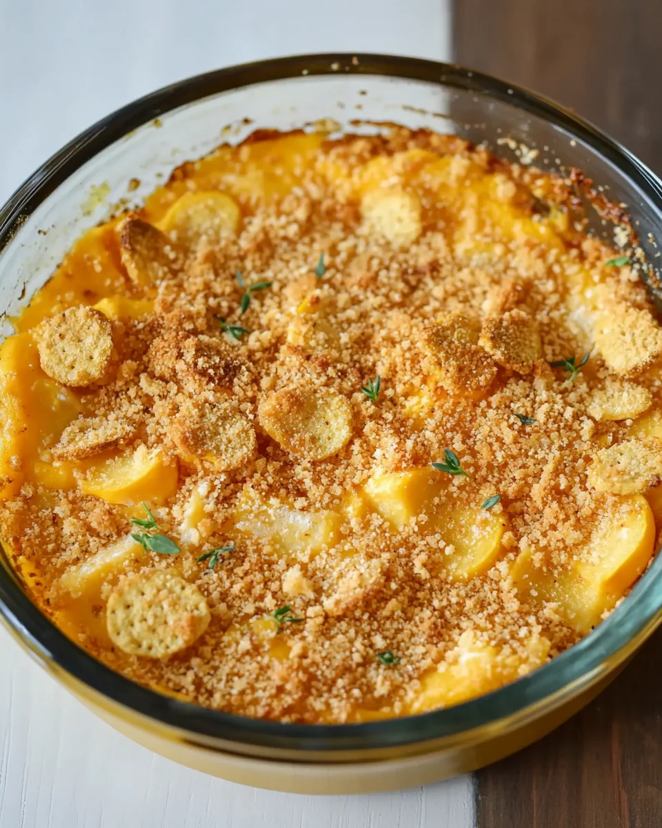 Southern Squash Casserole