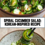 Spiral Cucumber Salad: Korean-Inspired Recipe 18 Pinterest Hidden Image