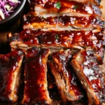 Sticky Oven Barbecue Ribs