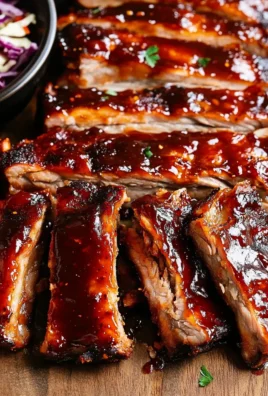 Sticky Oven Barbecue Ribs