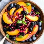 Summer Peach Fruit Salad