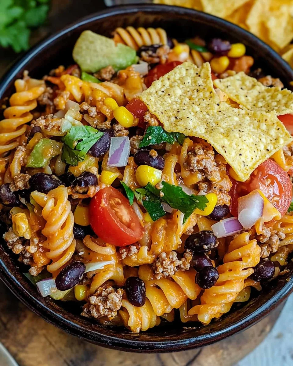 Taco Pasta Salad 22 Taco
