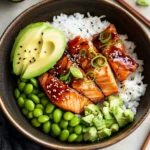 Teriyaki Salmon Sushi Bowl (GF)