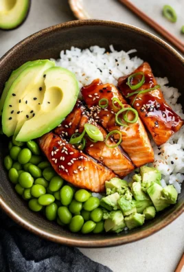 Teriyaki Salmon Sushi Bowl (GF)